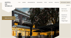 Desktop Screenshot of hoteldewereld.nl